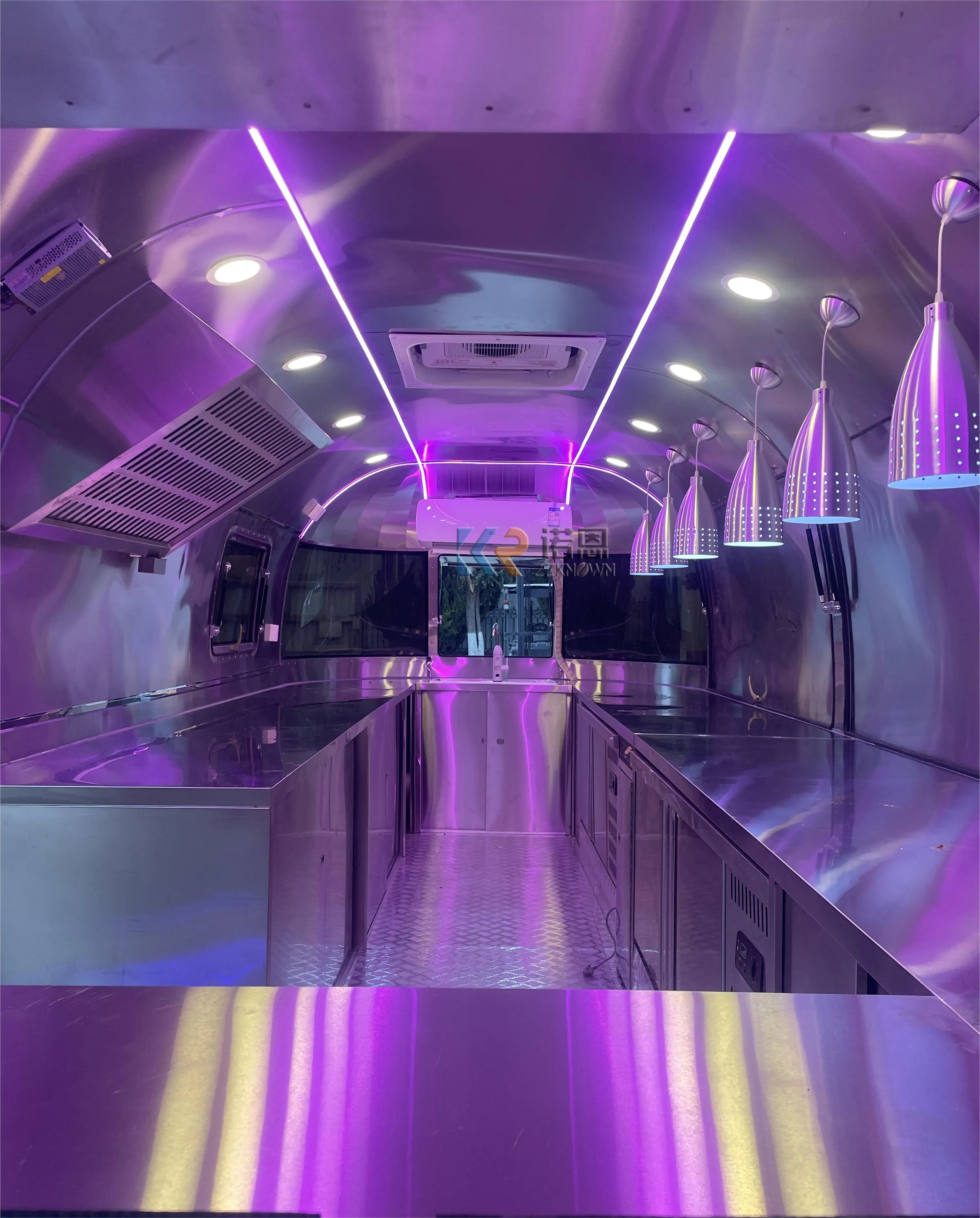 Новый трейлер для пищевых продуктов Airstream сертифицированный стандартный