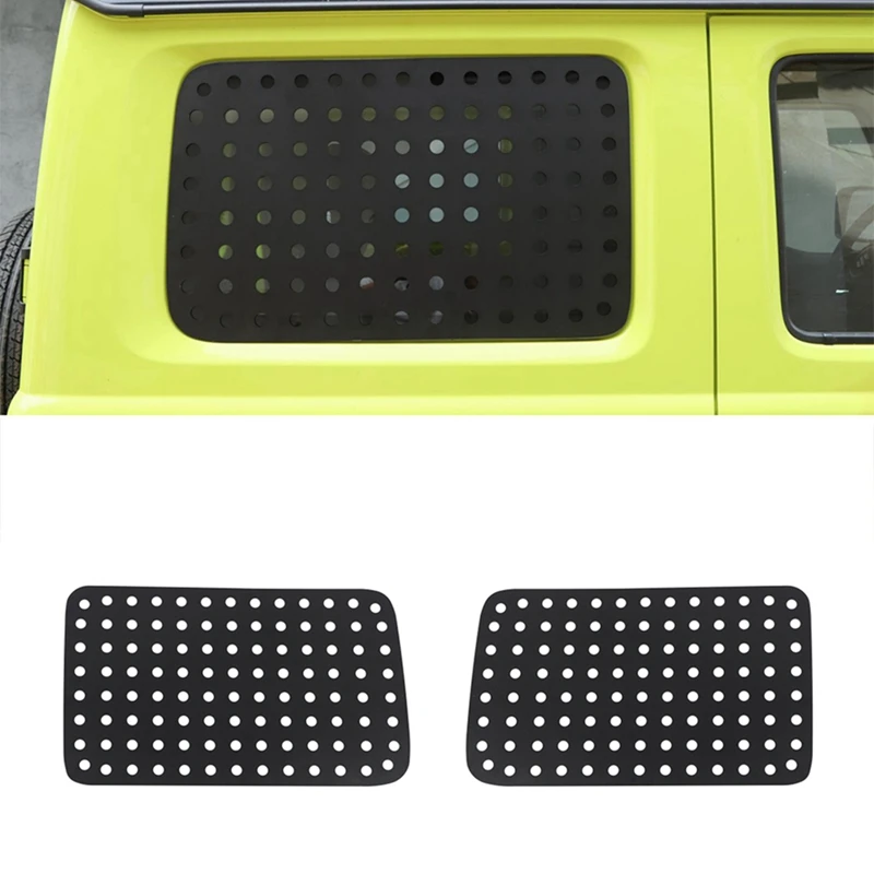 Car Rear Trunk Door Glass Panel Trim Cover Decorative For Suzuki Jimny 2019-2022 JB64 JB74 External Accessories