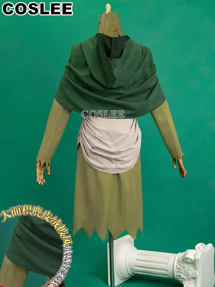 COSLEE Mithrun Косплей Костюм Аниме вкусные в подземелье капитан Вечеринка накидка