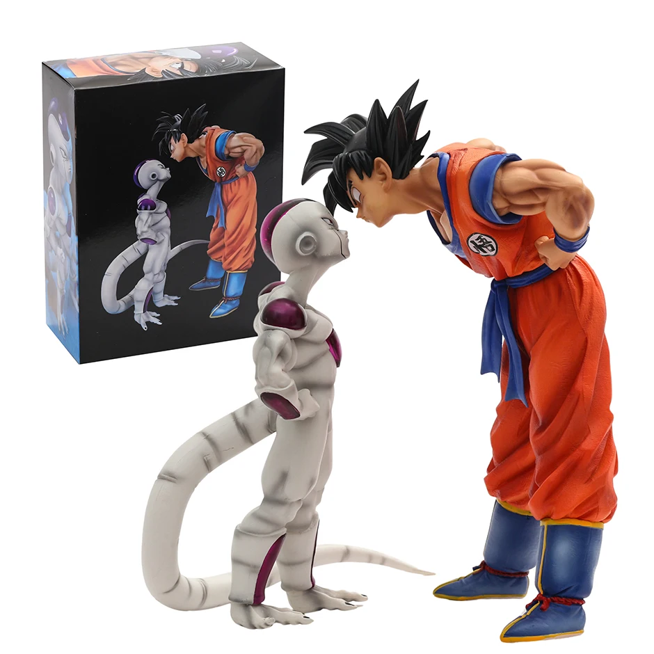 

Dragon Ball Z Goku VS Frieza Figure Collectible Model Toy Desktop Doll