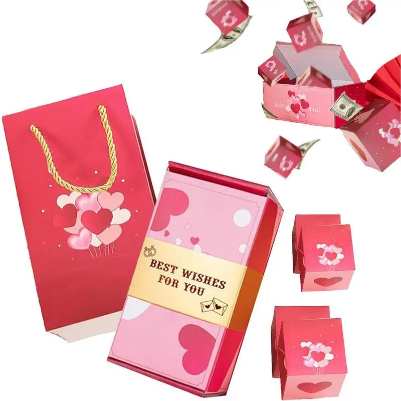 

Коробка «сделай сам», прекрасный сюрприз, впечатляющая коробка для пар, искусственная коробка для памяти о любви, Подарок на годовщину, День Святого Валентина, для девушек