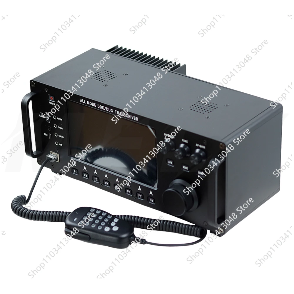 Фото Радиоприемопередатчик RS-998 100W HF+UV с 7-дюймовым сенсорным экраном, всережимный DDC/DUC трансивер, коротковолновая мобильная радиостанция, SDR трансивер №1