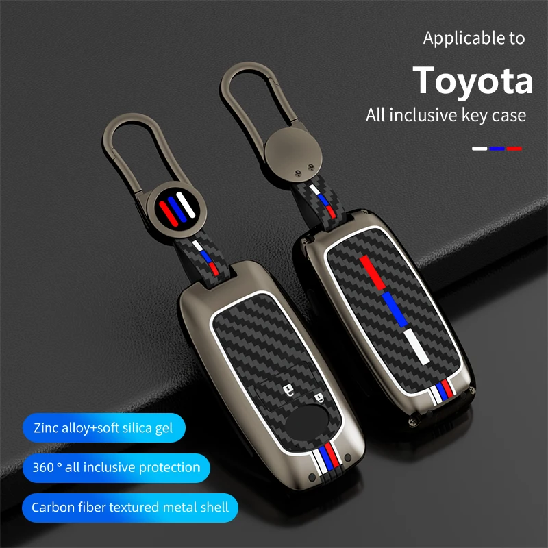

Чехол для автомобильного ключа из цинкового сплава, чехол для Toyota RAIZE, для Daihatsu Rocky 2, 3, 4, 5 кнопок, чехол для ключа, аксессуары для автомобиля