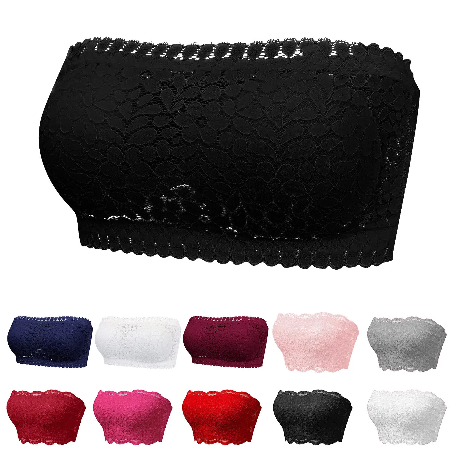 Женский бюстгальтер без бретелек женский бюстгальтер-труба сексуальный