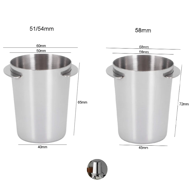 51/53/54/58 мм кофейная искусственная простая 120 мл Порошковая деталь из нержавеющей