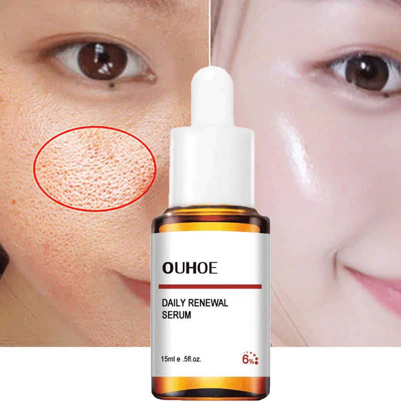 Salicylic Acid Shrink Pores Facial Serum Firm Anti Aging Moisturizing Essence Liquid Repair Face Pores Beauty Skin Care Product