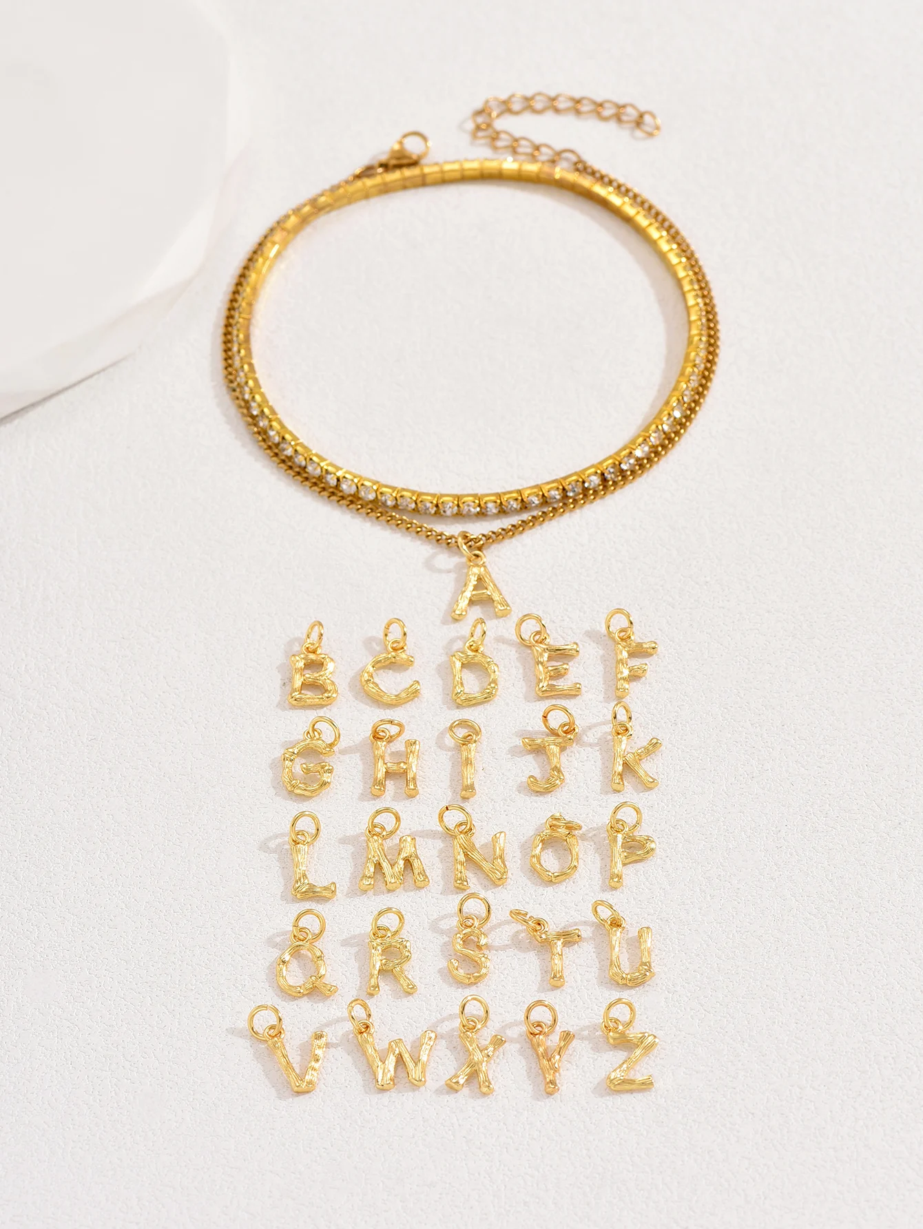 

Лидер продаж 2023, модные браслеты на ногу с 26 буквами, аксессуары для ног в богемном стиле