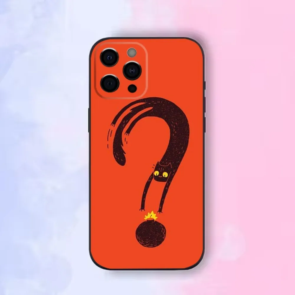Чехол для телефона J-Jean Jullien iPhone 16 15 14 13 12 Mini 11 Pro XR X XS MAX 7 8 Plus силиконовый чехол