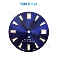 2022 new style 62mas watch seik prospex nh35 blue dial with day and s logo for nh35 case diving 200mm watch
