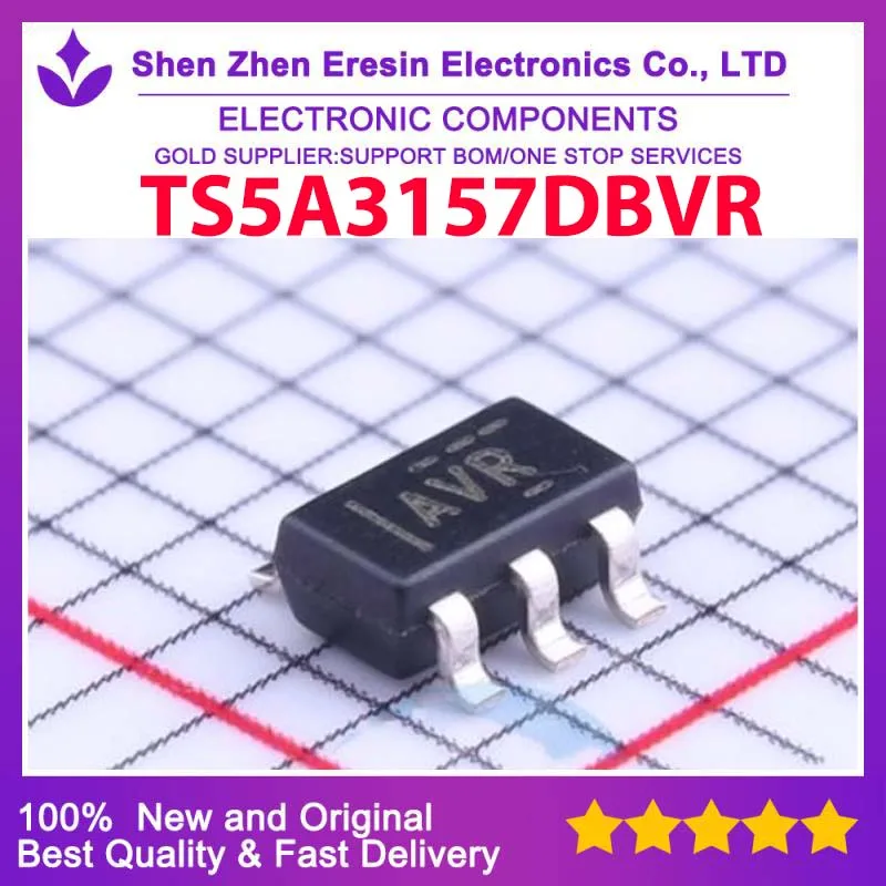 

Free shipping 5PCS/LOT TS5A3157DBVR SOT23-6 New and original