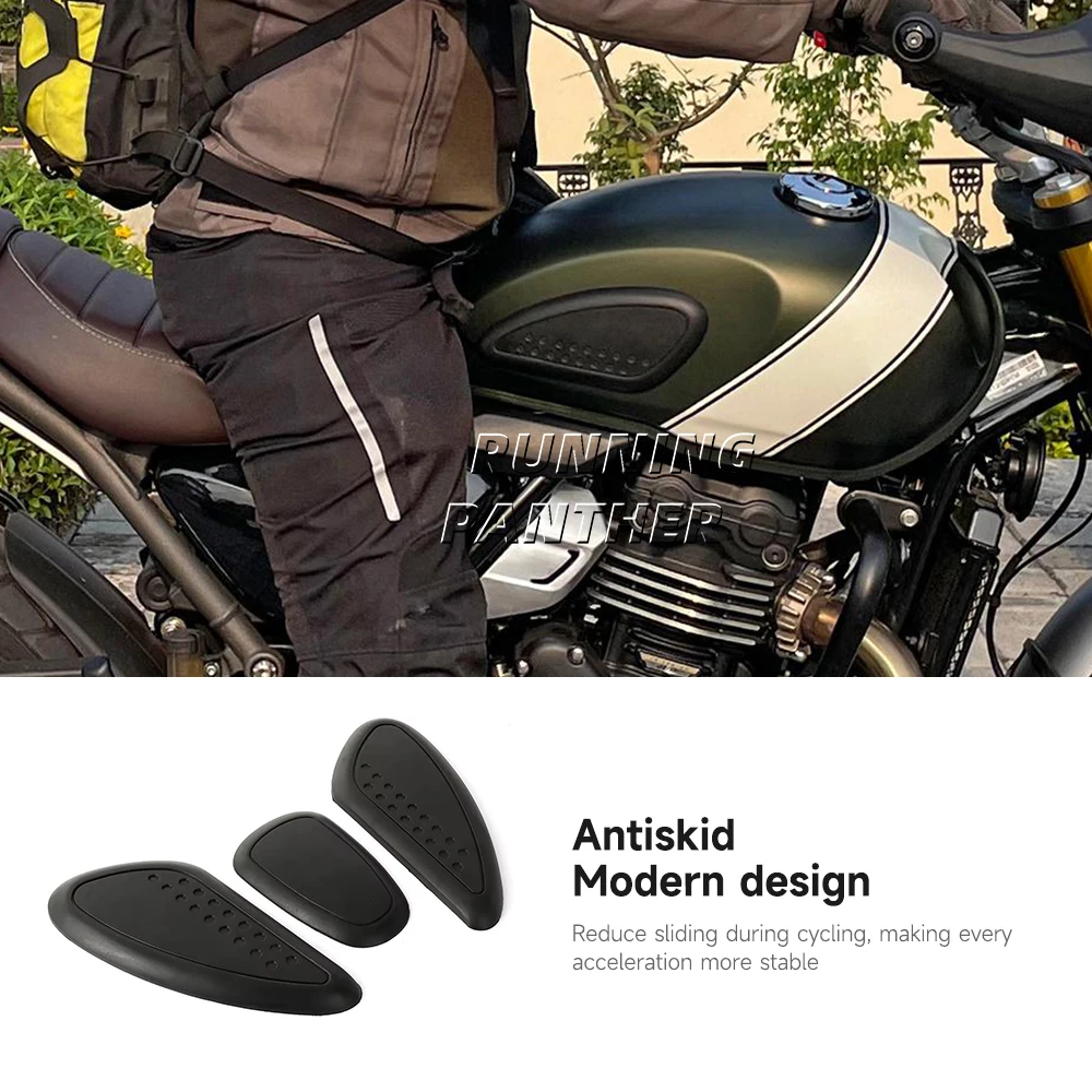 Для Speed SPEED 400 Scrambler 400X 2024 2025 часть мотоцикла наклейка на топливный бак резиновая