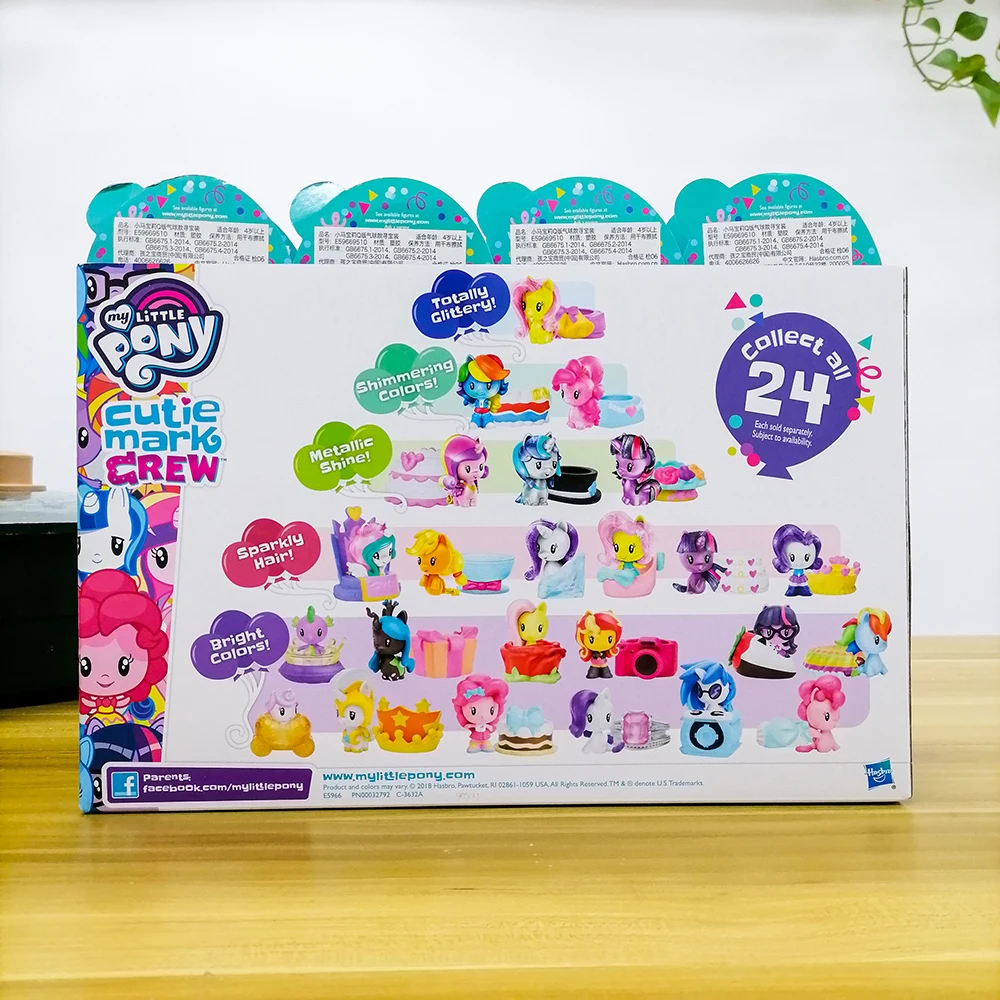 Фото Кукла «Мой маленький пони» Hasbro, свадебная таинственная кукла «Мой маленький пони», подарок, Игрушечная модель, фигурки аниме, коллекционные украшения №2