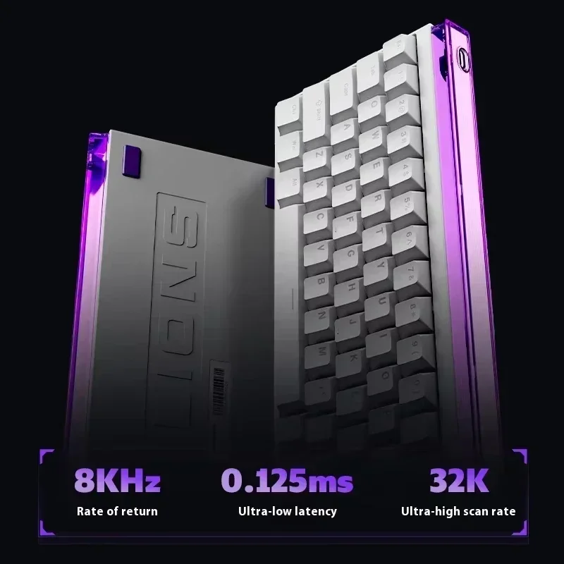 Madcatz MADLIONS NANO68 Магнитный переключатель Механические клавиатуры RGB 8k Скорость
