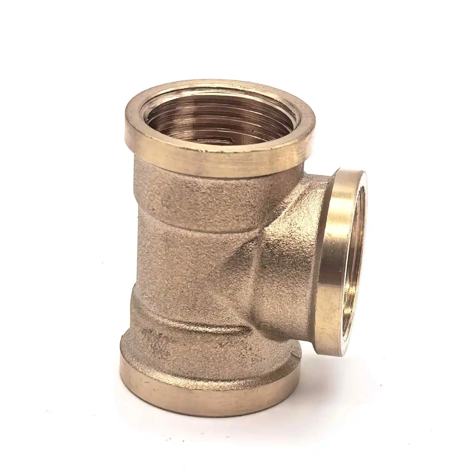 

Латунный тройник 1/8", 1/4", 3/8", 1/2", 3/4" BSPP