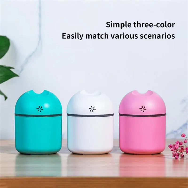 

New Cute Usb Portable Air Humidifier Diffuser mute large capacity Office Car Home desktop Ambience Light spray humidifier