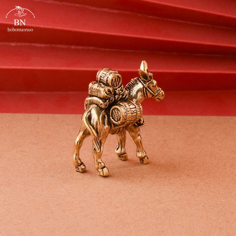 Латунная статуэтка Equus Asinus