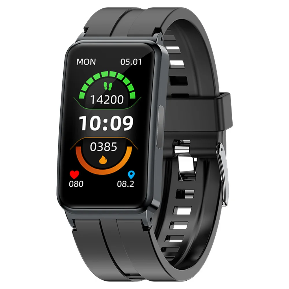 

2023 Blood Glucose Smart Band Watch Body Temperature ECG HRV Monitoring Fitness Smart Bracelet IP67 Waterproof Multi-sport Modes