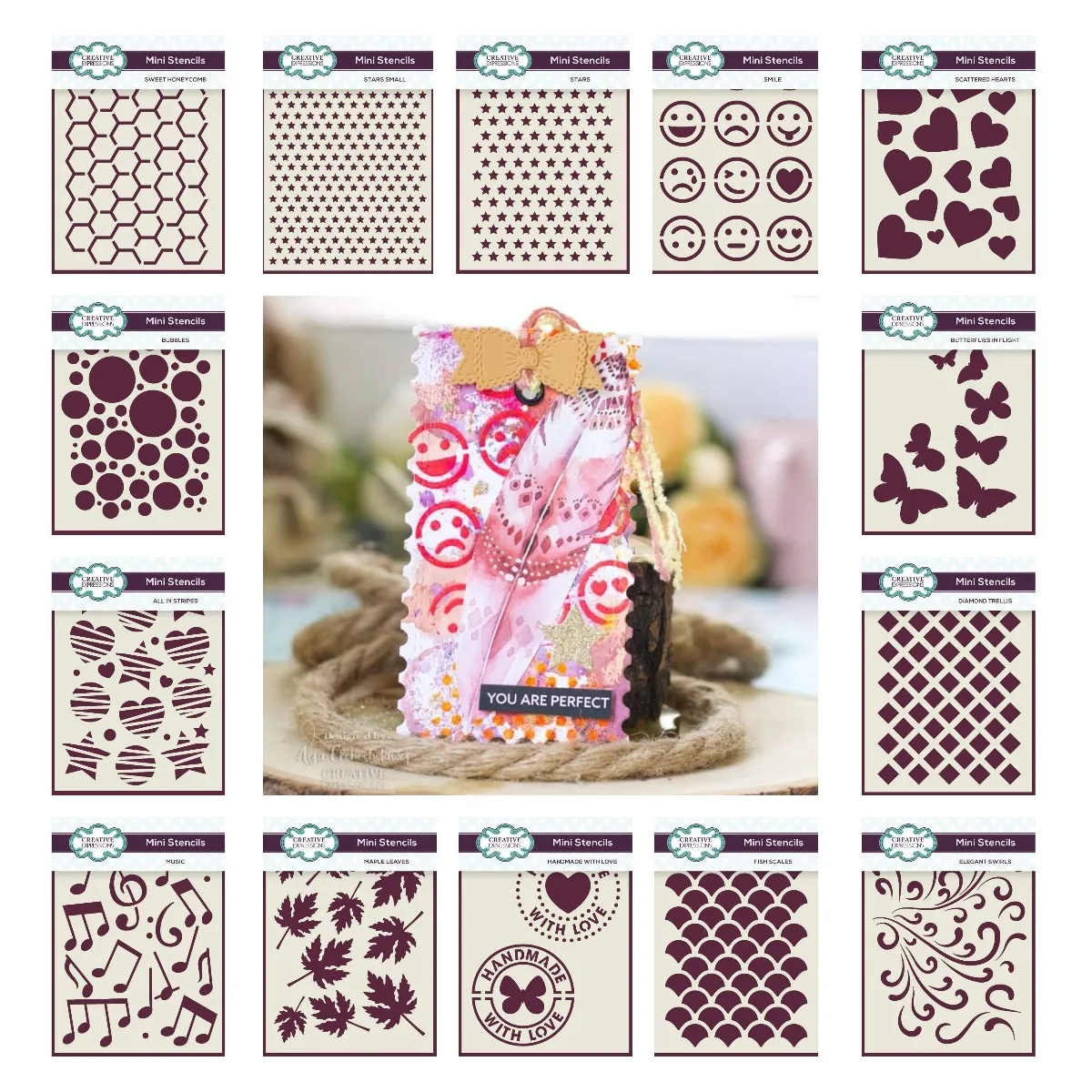 

Mini Stencil Stars Smiley Stencil Scrapbooking Crafts Diy Photo Album Template Handmade Decoration Greeting Card 2022 New Arriva