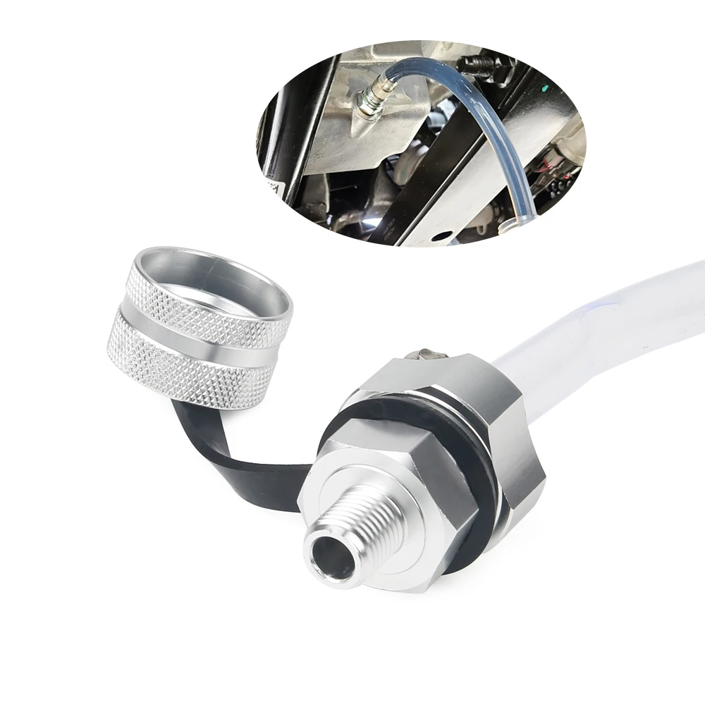 Дренажный клапан для масла из алюминиевого сплава M14 * 1 5 25 M12 с креплением шланга