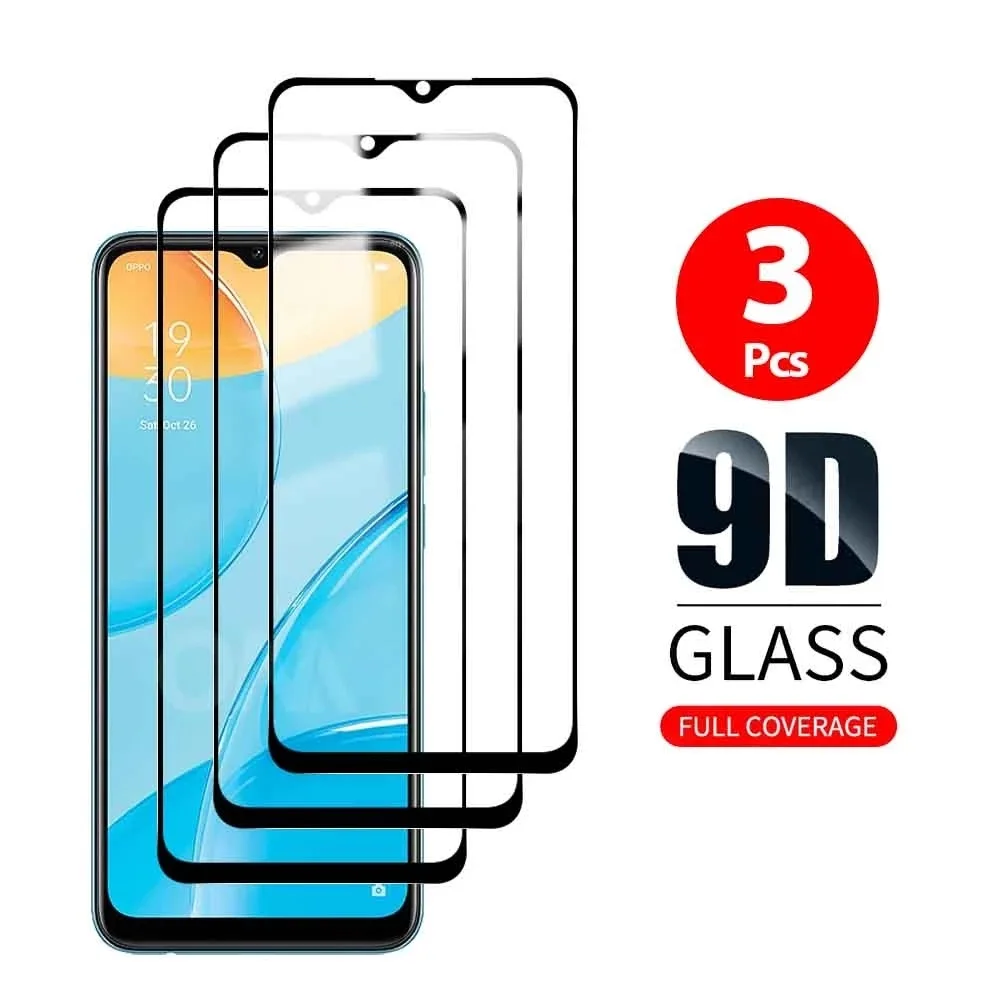 

9D HD Scratch Resistant Shatterproof For Oppo A35 A15 A15S A52 A72 A53 A53S A32 A33 A92 A9 A5 2020 4G 5G Tempered Glass Film