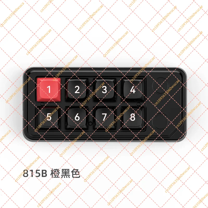 Фото Оптовая продажа: 8-клавишная механическая игровая клавиатура - RGB, с возможностью горячей замены, программируемая, одноручная клавиатура для FPS/MOBA, прямые поставки с завода №3