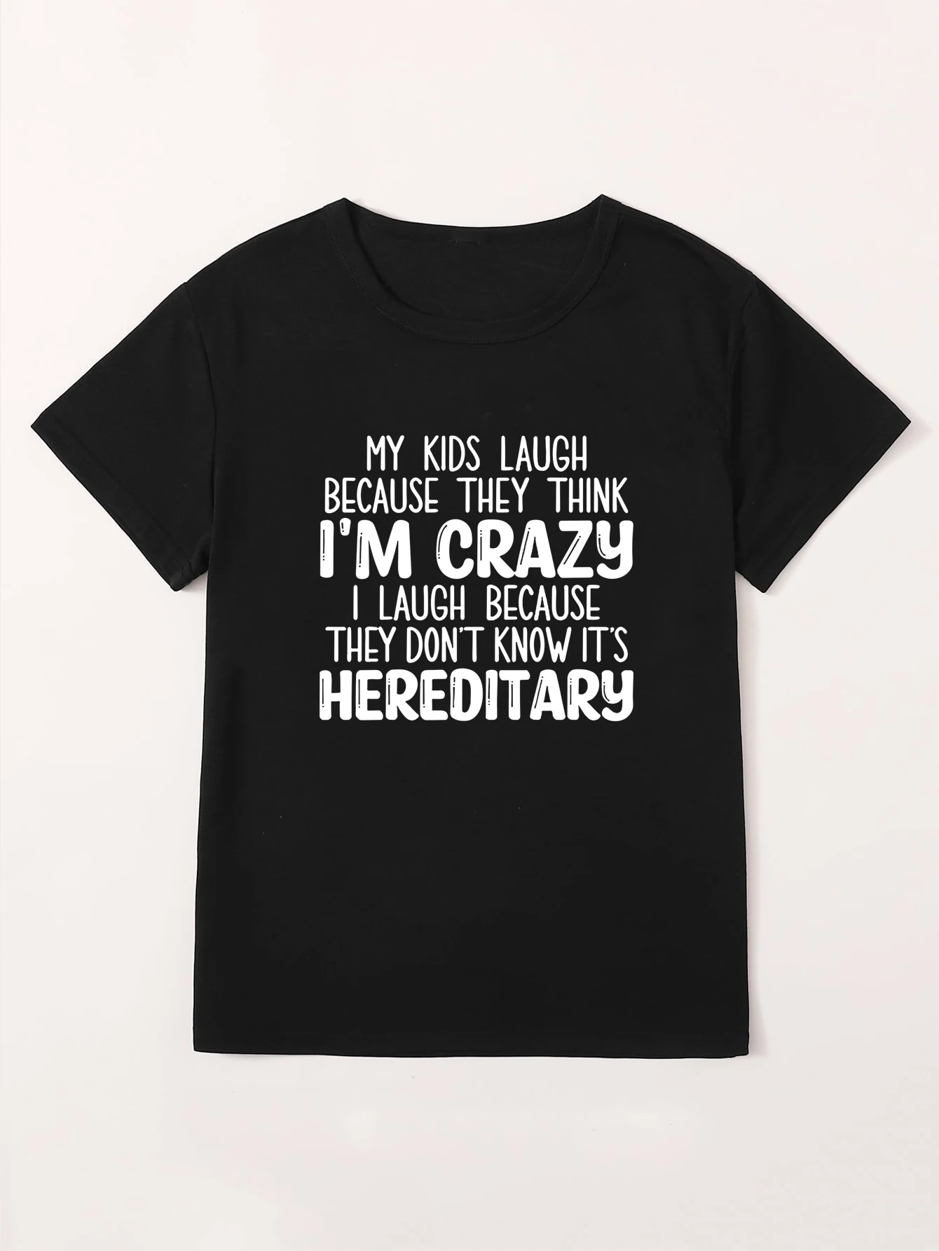 

My Kids Laugh Shirts for Women 2022 Women's Luxury Tops Aesthetic Grunge Y2k Crop Top Marant Free Shipping Alt T-shirt Ladies