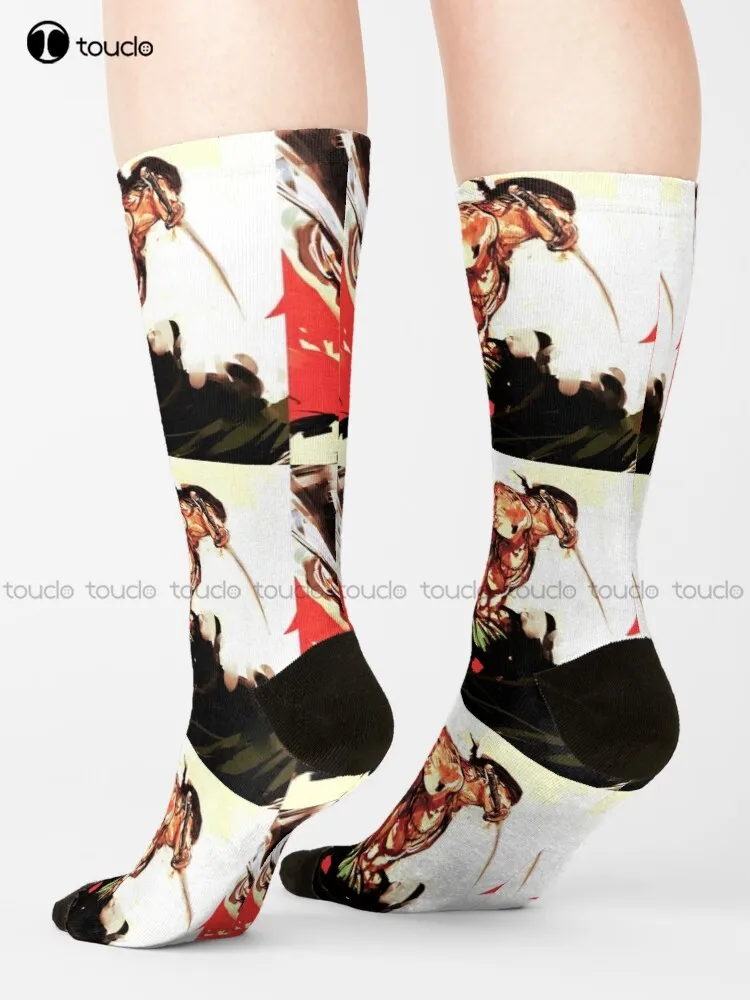 

Ronoroa Zoro носки ботинки носки для мужчин модные креативные повседневные смешные носки Harajuku с абстрактным рисунком маслом Новый Популярный По...