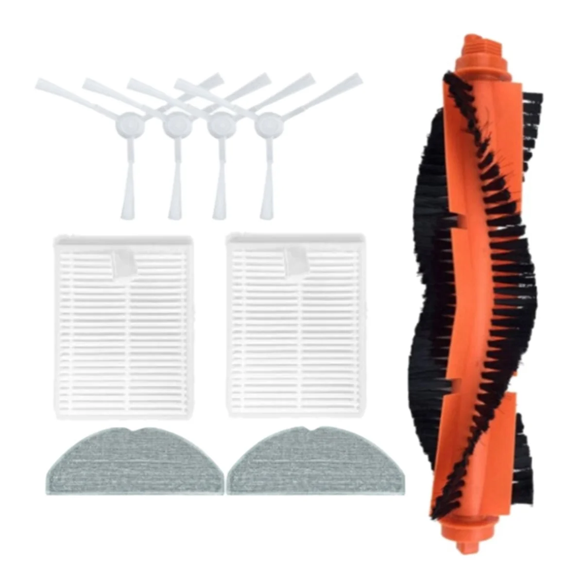 9 шт. запасные части для робота-пылесоса Xiaomi E10 E12 B112 аксессуары пылесоса основная