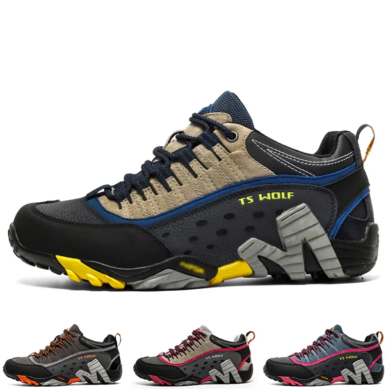 

Профессиональная походная обувь для мужчин 2023 Пара Классические походные ботинки женские нескользящие унисекс обувь для отслеживания гор мужские Новые поступления