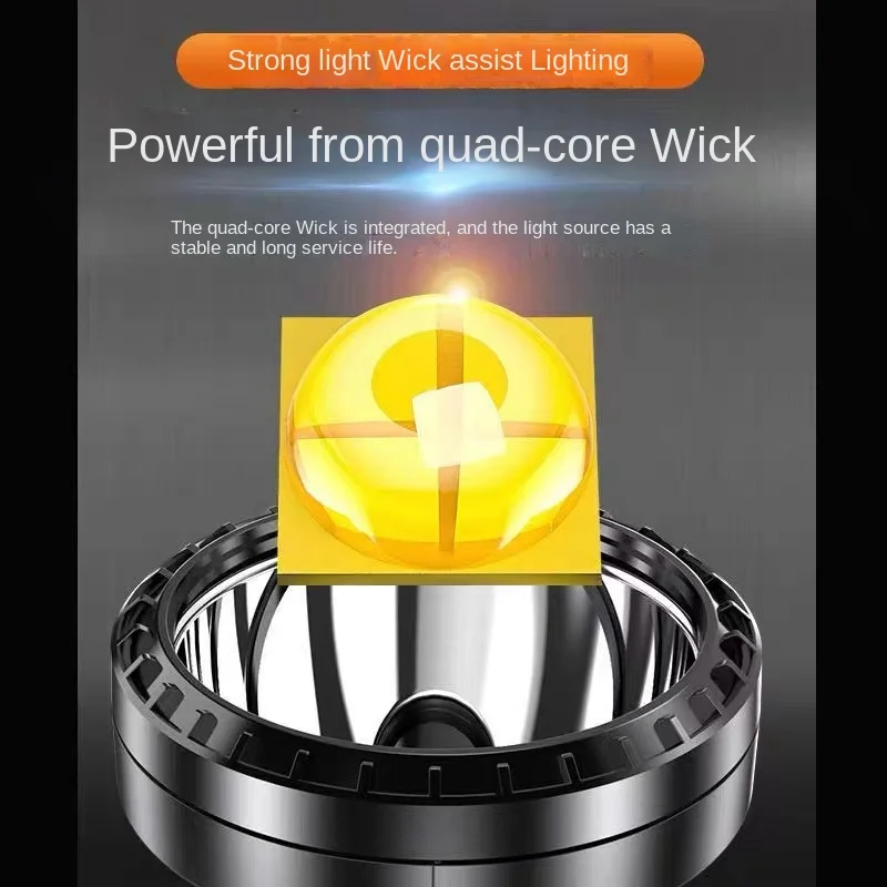 Скидка Сильный фонарь, уличный фонарь для работы, кемпинга, перезаряжаемый фонарь на солнечной батарее, бытовой аварийный светодиодный боковой фо...