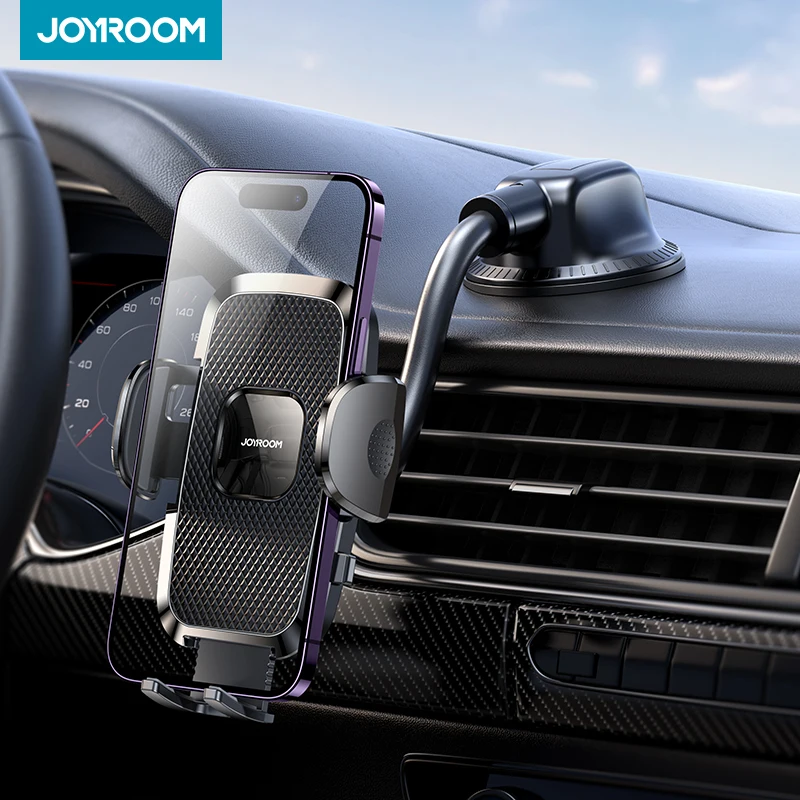 Автомобильный держатель для телефона Joyroom на 360 ° с длинной ручкой Универсальный