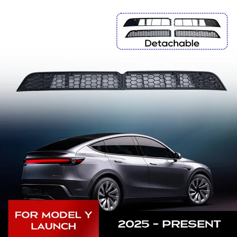 Для Tesla New Model Y 2025 Launch Juniper, нижний бампер, сетка от насекомых, защита от пыли, внутренняя вентиляционная решетка, крышка, защита от насекомых