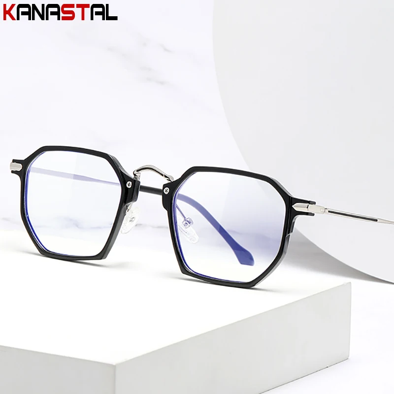 Очки для чтения мужчин и женщин оптические линзы с близорукостью блокирующие