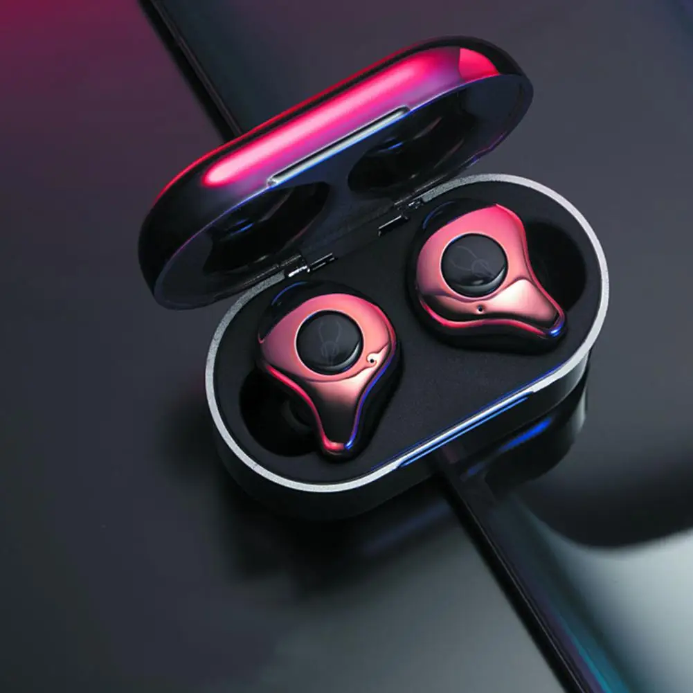

E12 Ultra Denoise Wireless Bluetooth 5.0 Stereo In-Ear Earphone with Charge Box