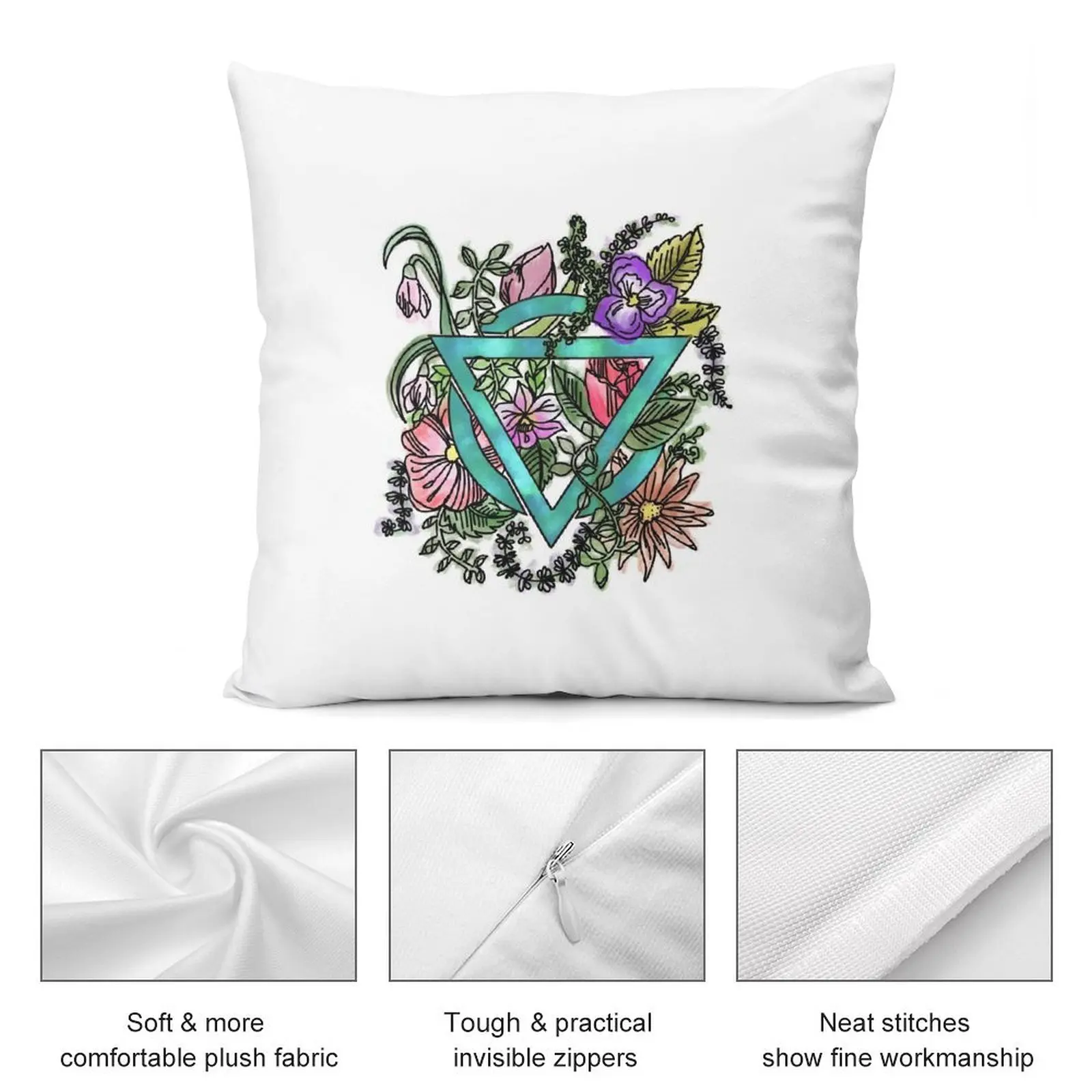 Цветочные наволочки Shikari для диванов