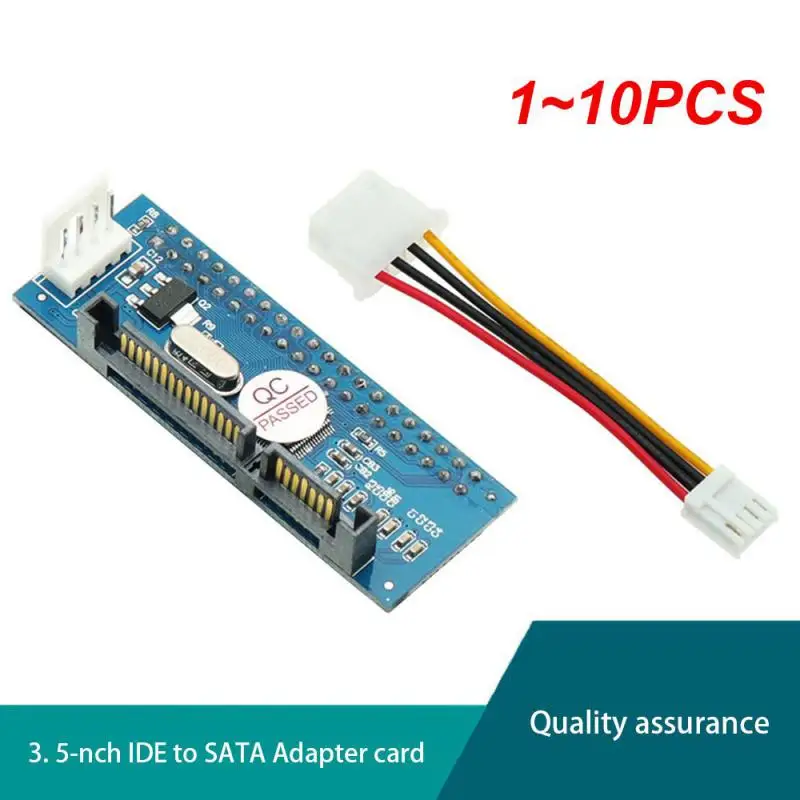 1 ~ 10 шт. адаптер IDE 40-контактный преобразователь в SATA Преобразователь SATA-IDE 3 5 HDD