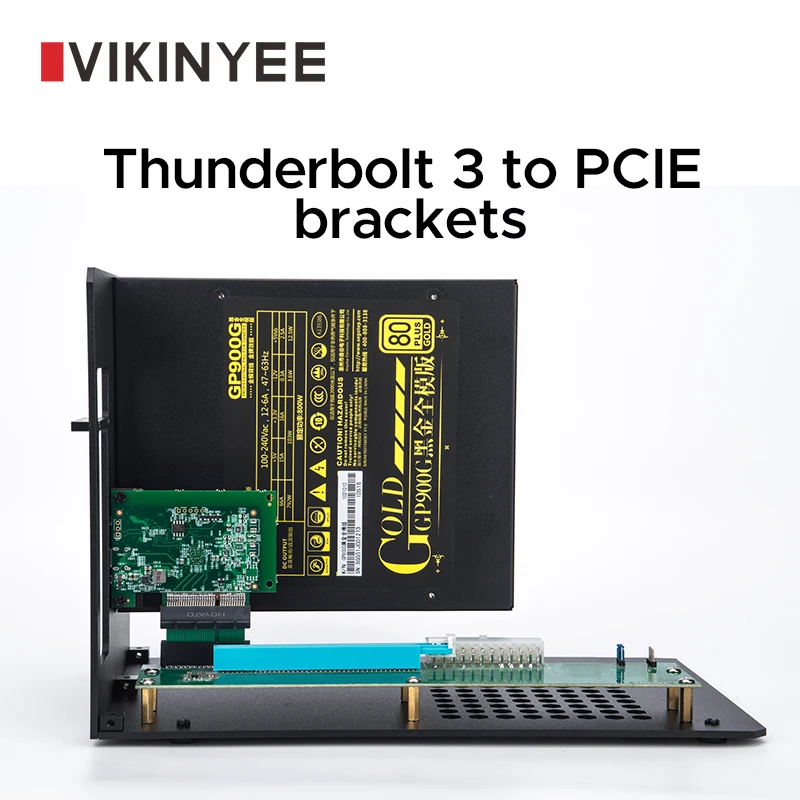 Графическая док-станция Thunderbolt 3 eGPU для ноутбука, внешнее расширение, поддержка 3090 и 6900XT, высокомощные графические карты для самостоятельной...