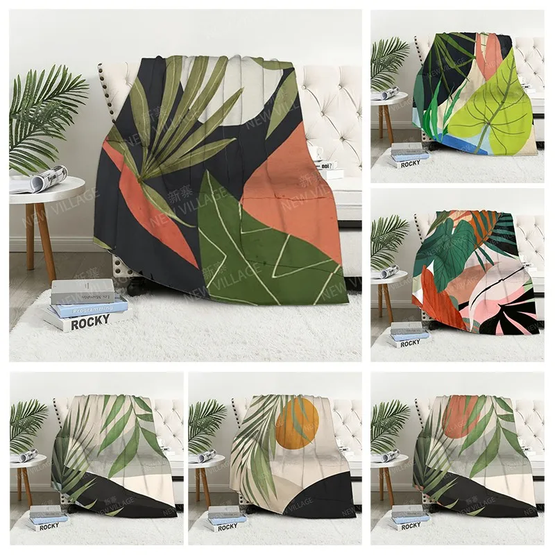 

Клетчатый диван для колена, одеяла, теплое зимнее покрывало для кровати, декоративное одеяло в стиле бохо, теплое флисовое освещение, мягкие и пушистые листья