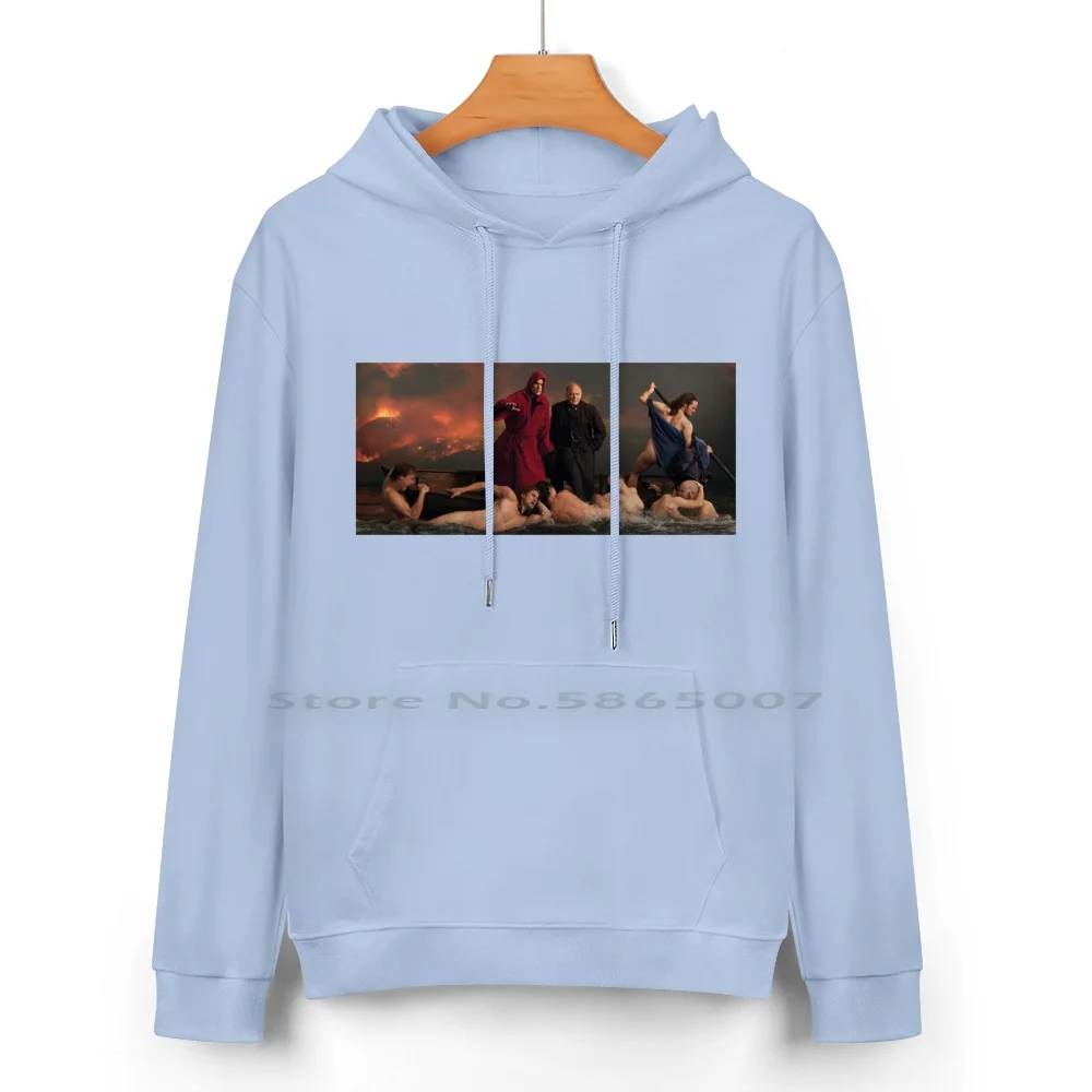 Толстовка с капюшоном из чистого хлопка 24 цвета