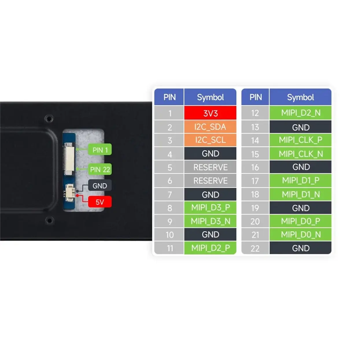 Фото Новый 8,8-дюймовый сенсорный ЖК-дисплей IPS 480x1920 DSI MIPI для 3A+/3B+/4B/5, CM3/3+/4/5 (модель 2026 года) №4