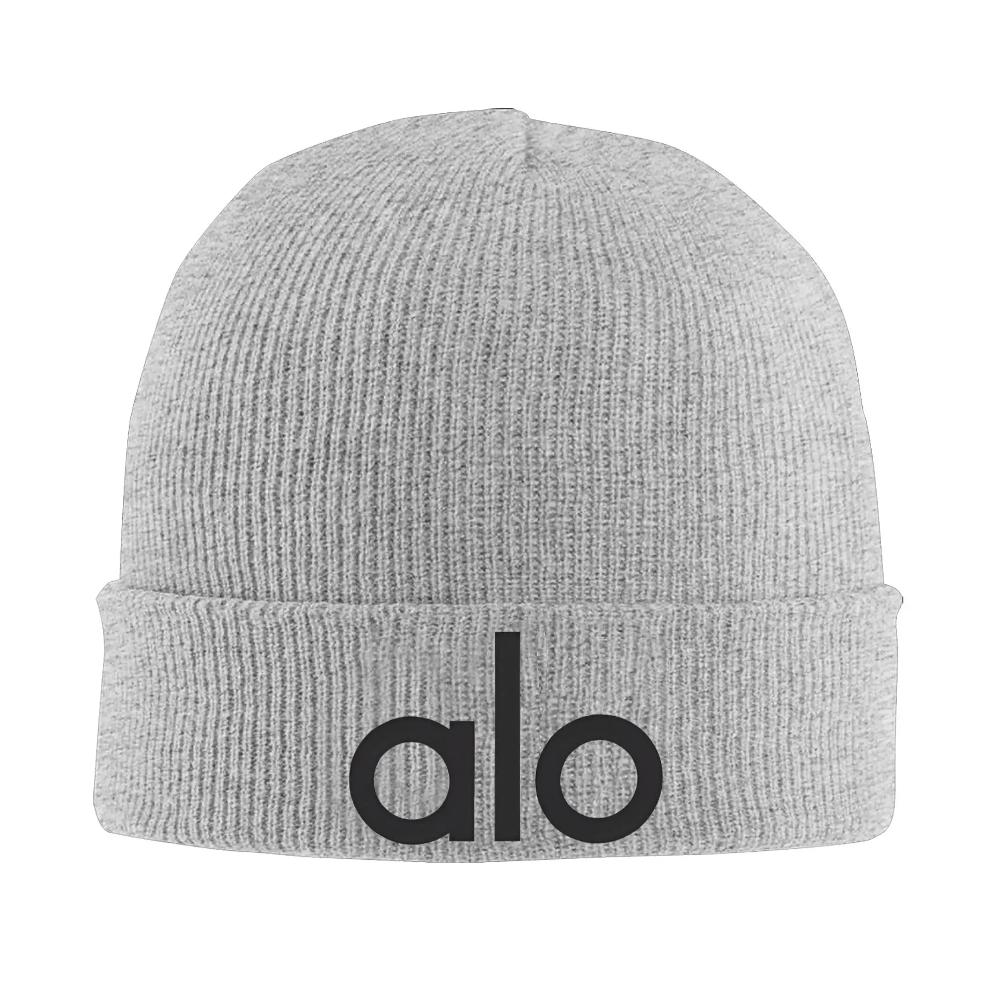 Вязаная шапка с алоо женские и мужские шапки зимние акриловая повседневная