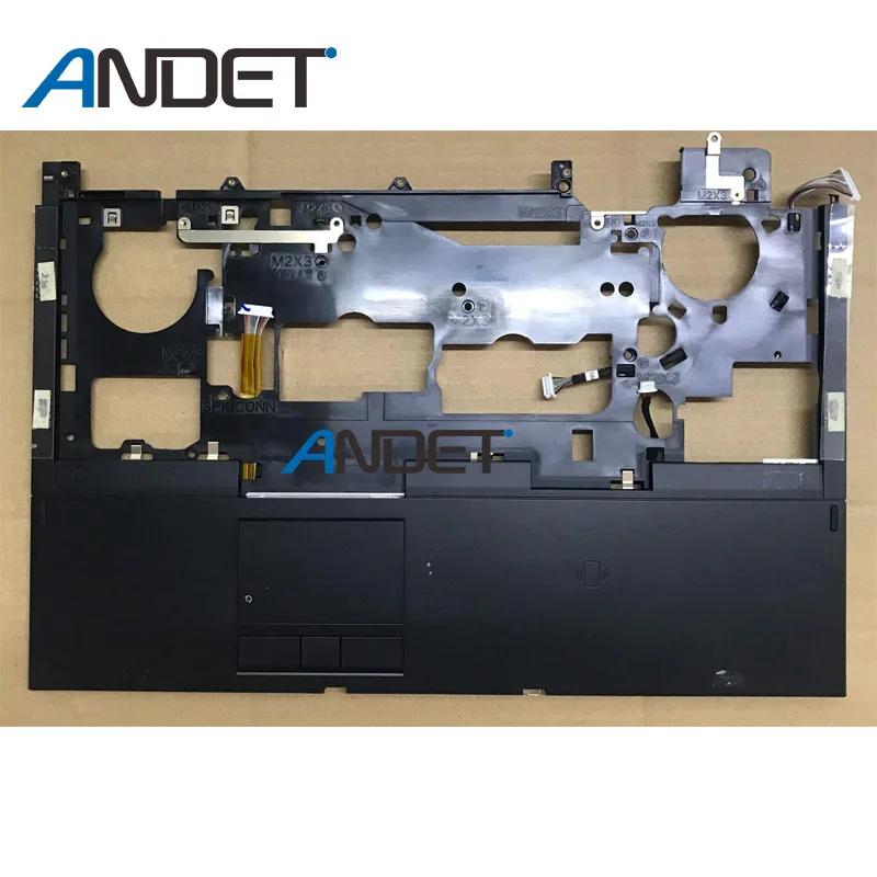 Новый черный корпус для ноутбука DELL M6400 C подставка рук верхняя зеркальная