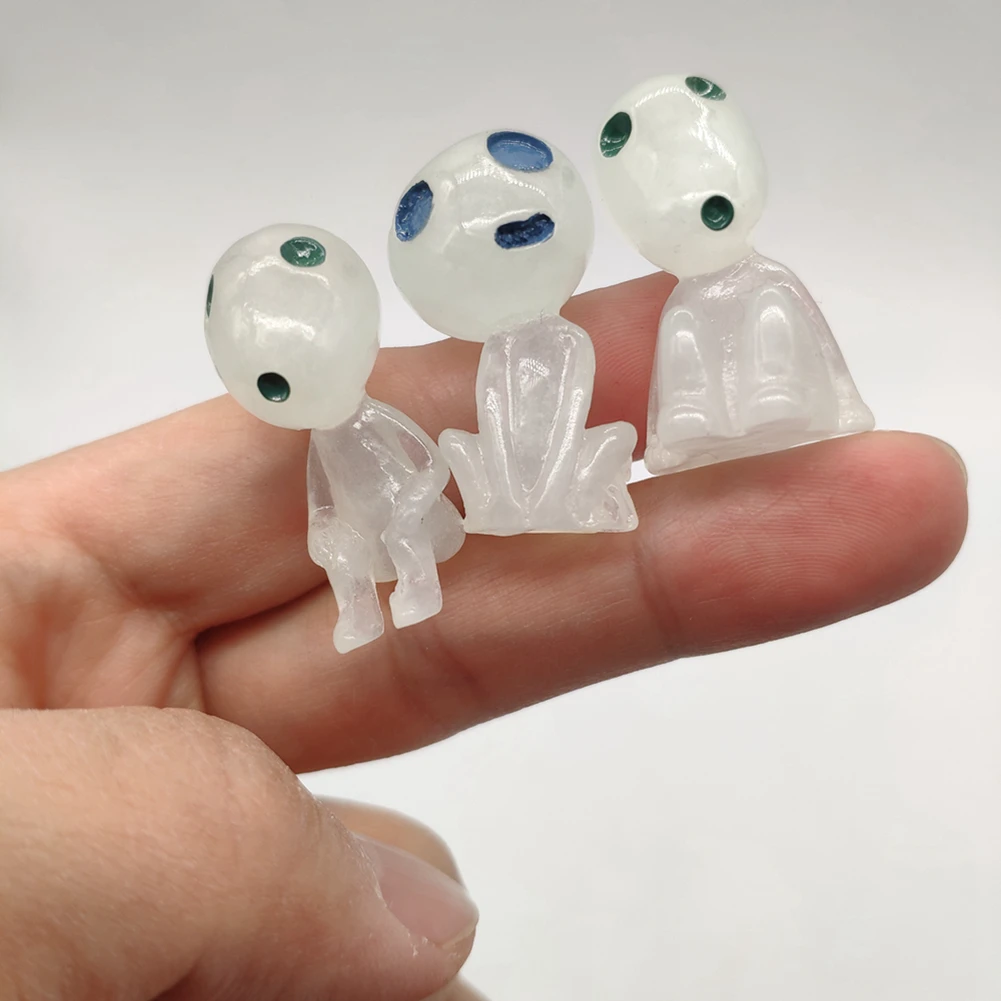 10 шт. миниатюрное светящееся дерево принцессы Мононоке эльфов Хаяо Миядзаки