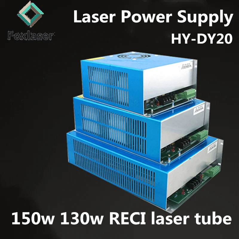 

HY-DY10 DY13 DY20 80W 100W 150W RECI Laser Power Supply For RECI Laser Tube Co2 Laser Tube Engraving Cutting Machine