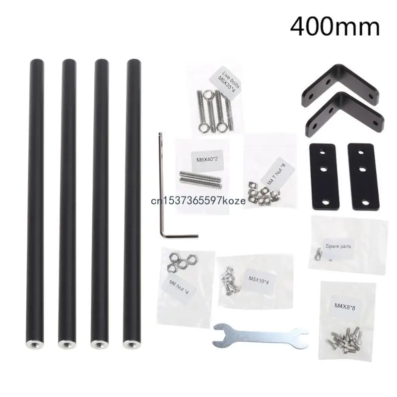 

Upgraded Version 3D Printer Parts Full Supporting Rod Set for CR-10/CR-10S/CR-10 S4/TEVO for CR-10 Printers Accessories