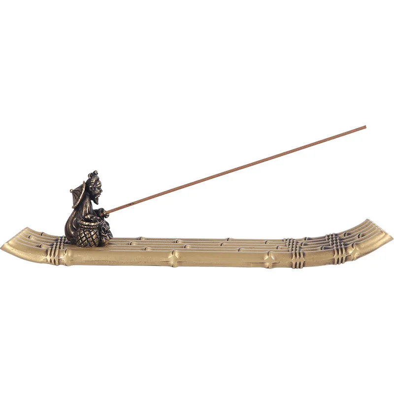 

MOZART Brass Incense Burner Home Sandalwood Incense Home Indoor Incense Burner Incense Holder Agarwood Line Incense Burner
