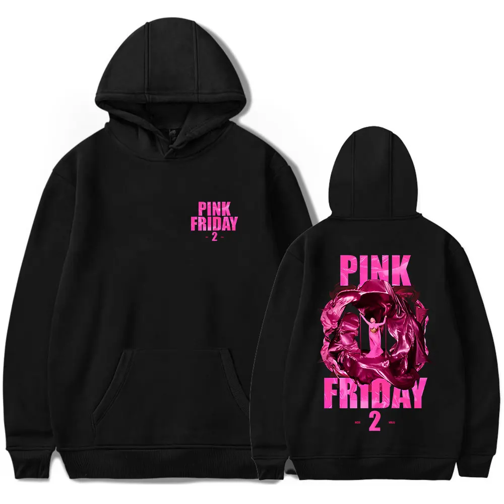 

Nicki Minaj Alternative Cover Hoodies Pink Friday 2 Album Merch Winter Women Man Fashion Casual Streetwear