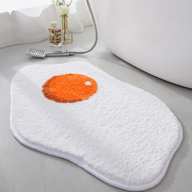 Абстрактный мраморный коврик для ванной в скандинавском стиле впитывающий