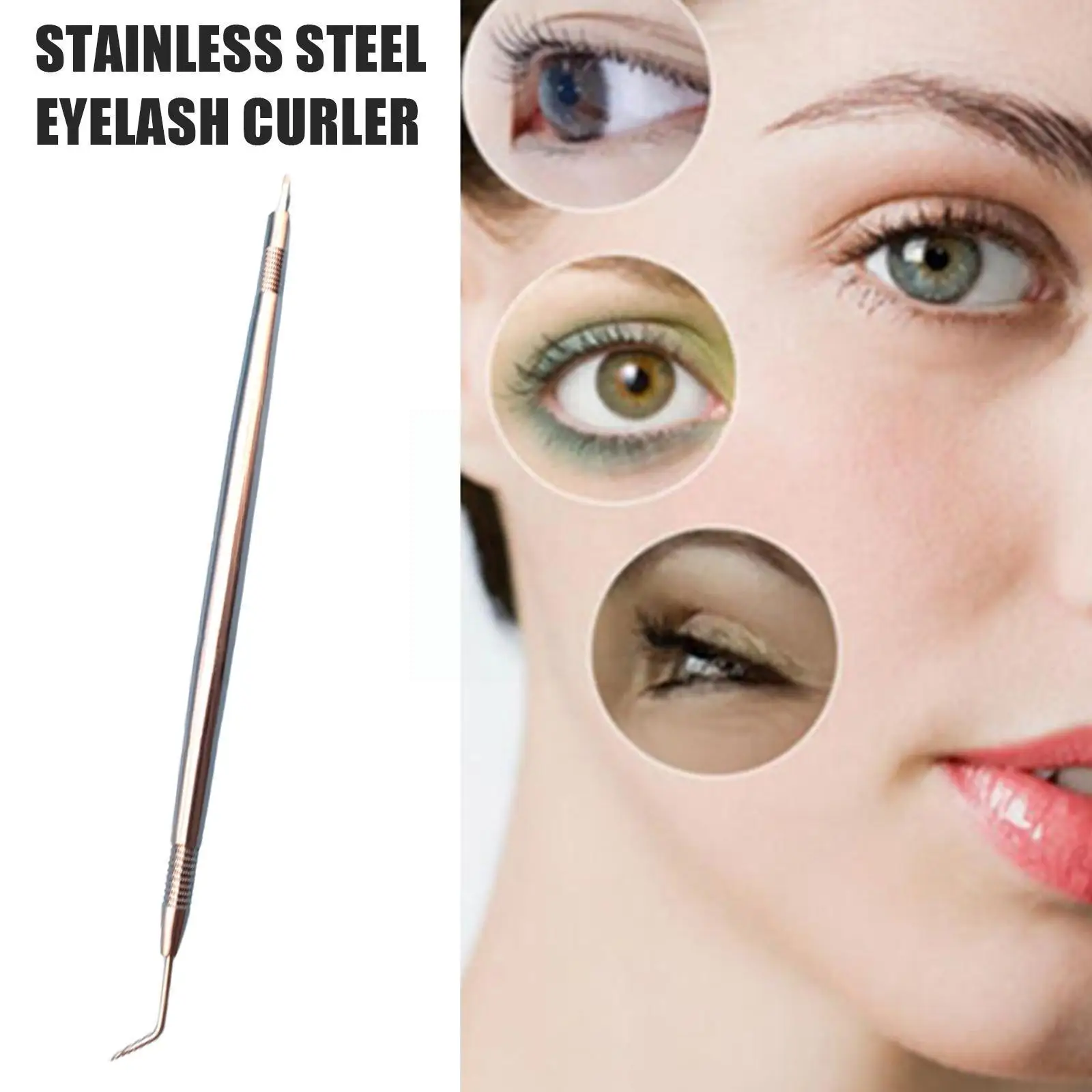 

Steel Eyelash Extension Tweezers Volume Lashes Straight Individual Eyelashes Tool Tweezer Makeup Curved Pick Up Y0v4