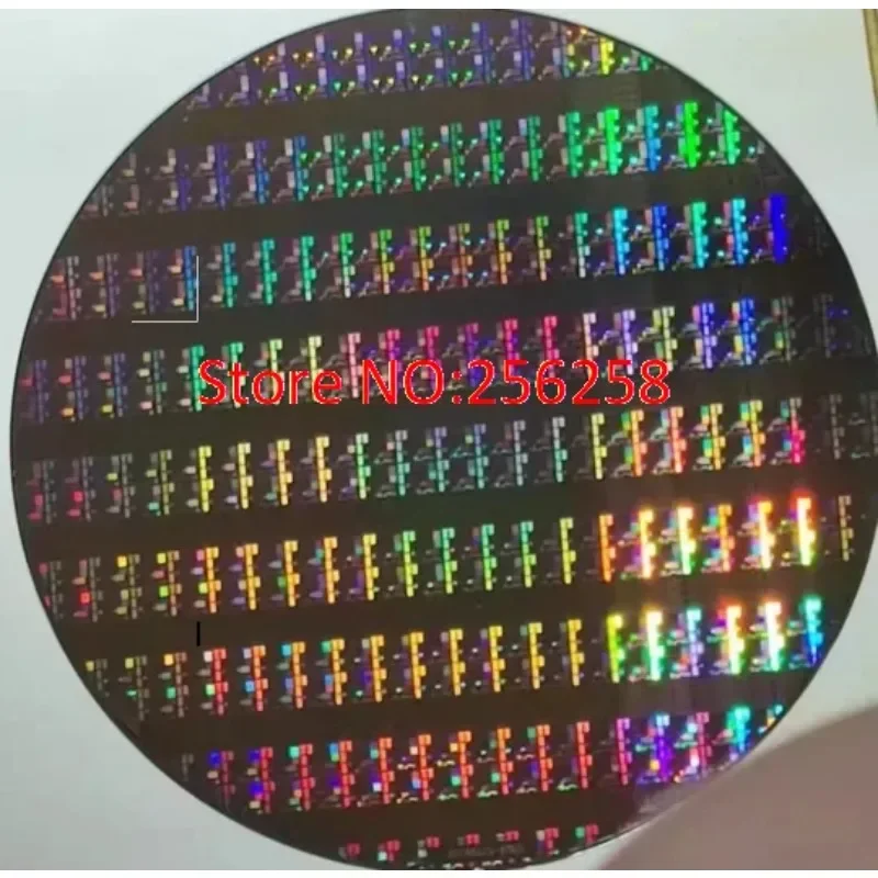 

12 Inch CPU Wafer Silicon Science Technology Pendulum Piece Birthday Gift Photoetching Circuit Chip Semiconductor Silicon Wafer